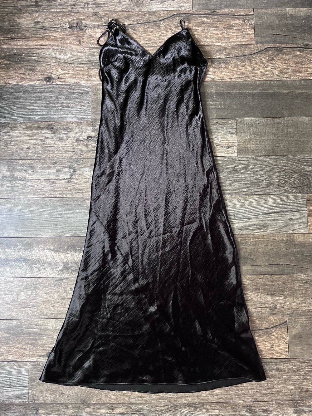 Victoria secret Elegant Black Slip Dress with V-Neck